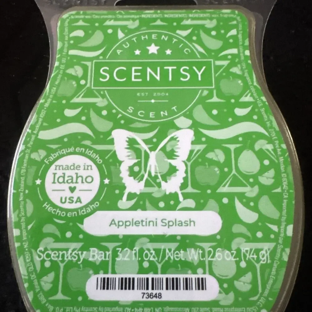 Scentsy Wax Bar - Appletini Splash - NEW!